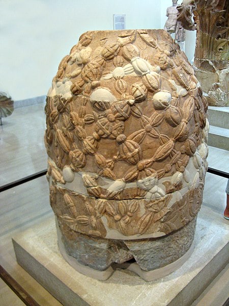 Omphalos Stone in Delphi Archaeological Museum