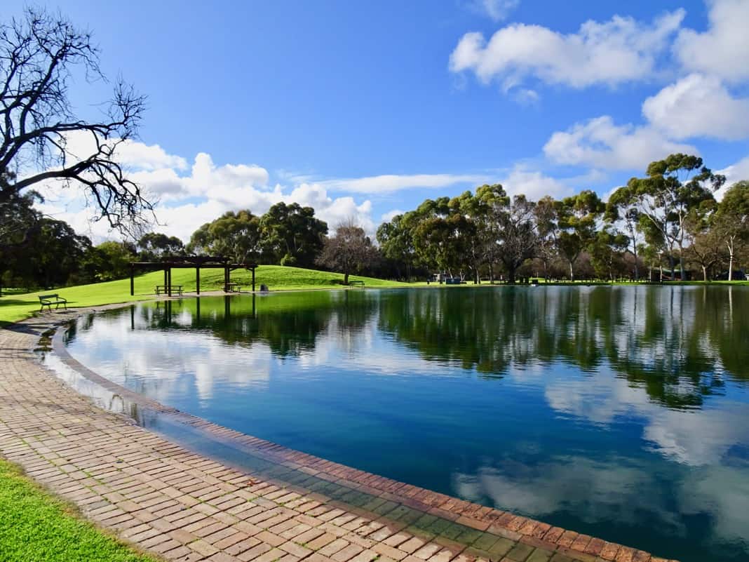 Bonython Park Pond Adelaide