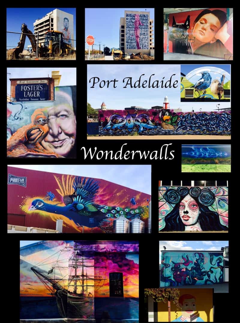 Variety of Wonderwalls in Port Adelaide