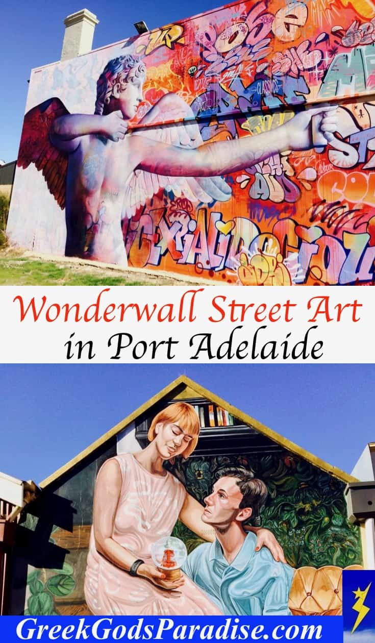 Wonderwall Street Art in Port Adelaide South Australia