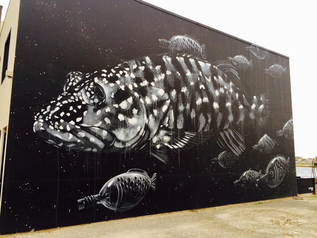 Wonderwalls Port Adelaide Fish Mural
