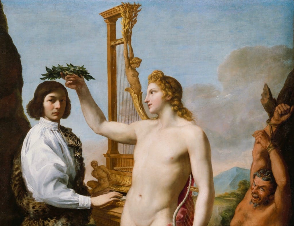 Crowned by Apollo Painting