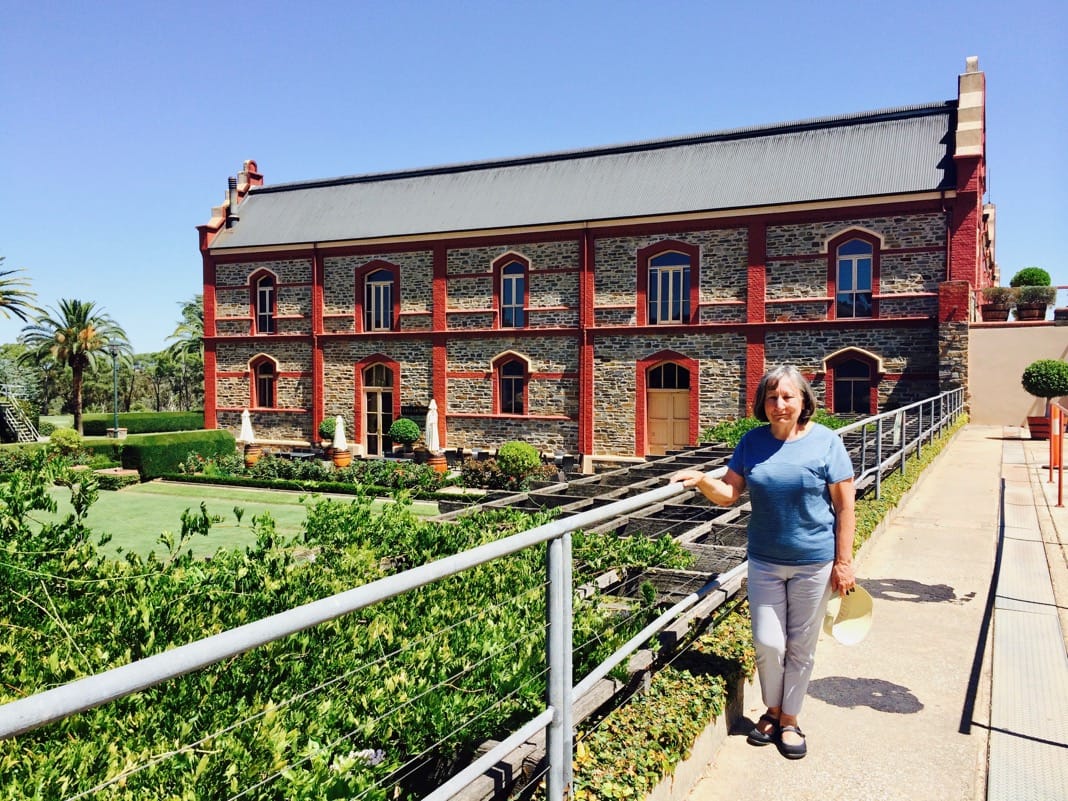 Chateau Tanunda croquet lawn area