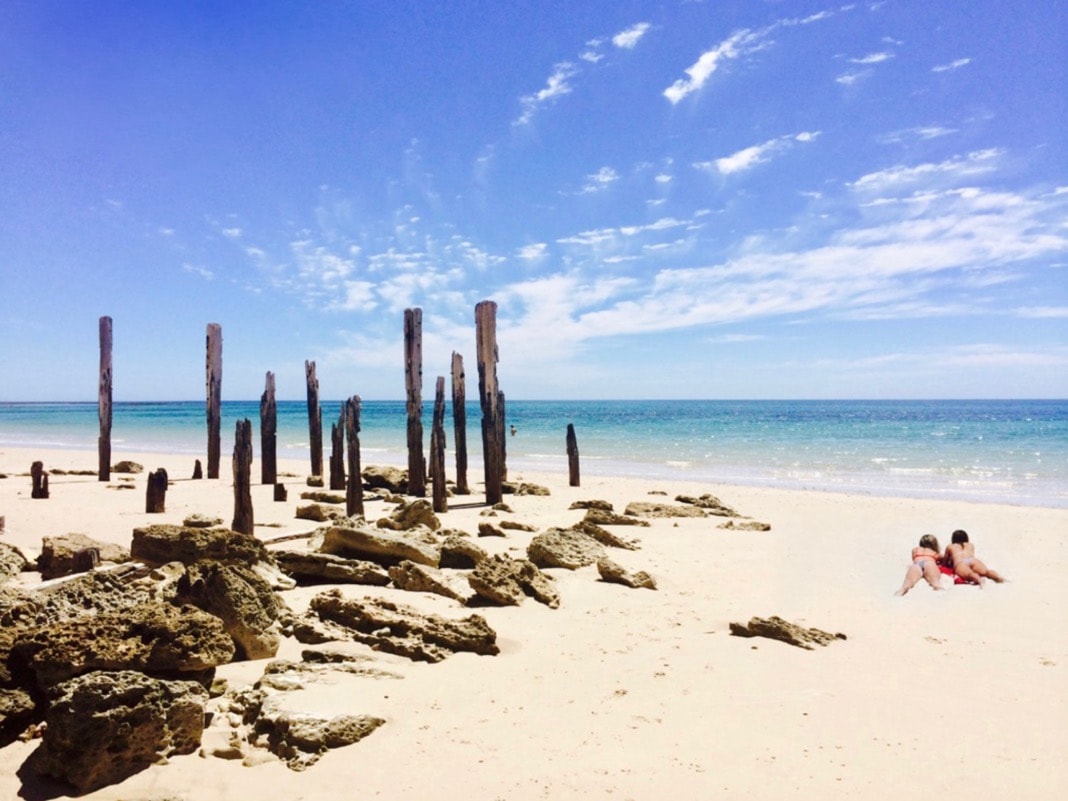 Beach in Adelaide South Australia