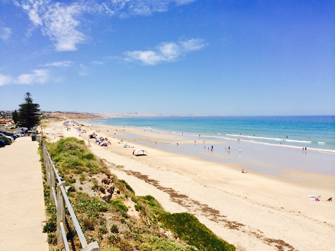 Moana Beach in Adelaide