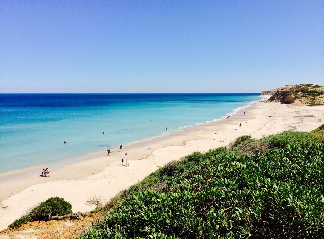 Port Willunga Beach in South Australia