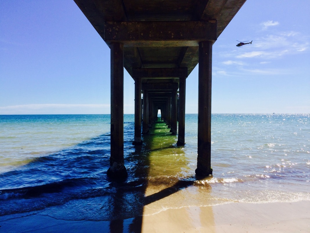 Underneath Brighton Jetty