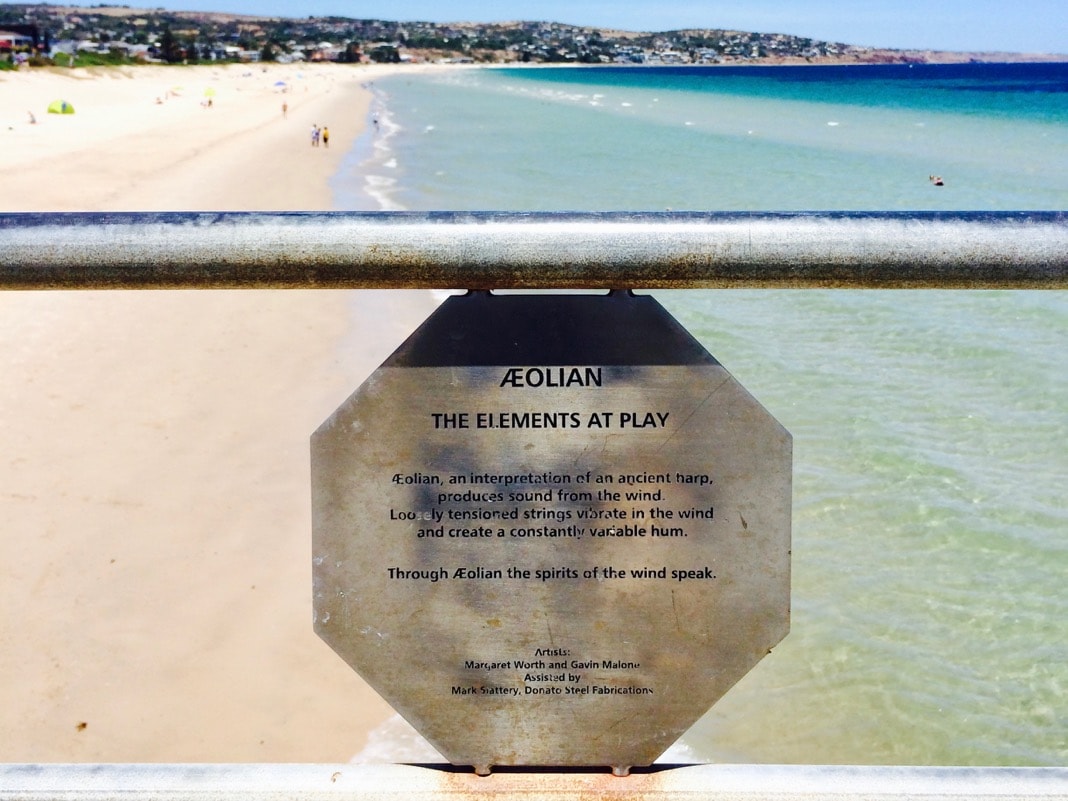 Brighton Jetty Aeolian Harp-Sign The Elements at Play