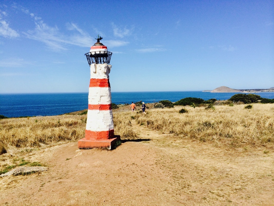 Granite Island Lighthouse and Views to The Bluff