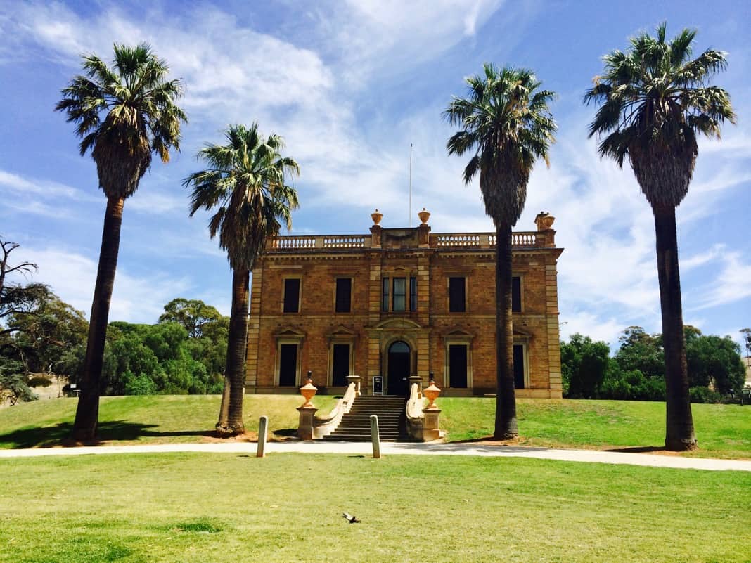 Martindale Hall Mansion in Mintaro