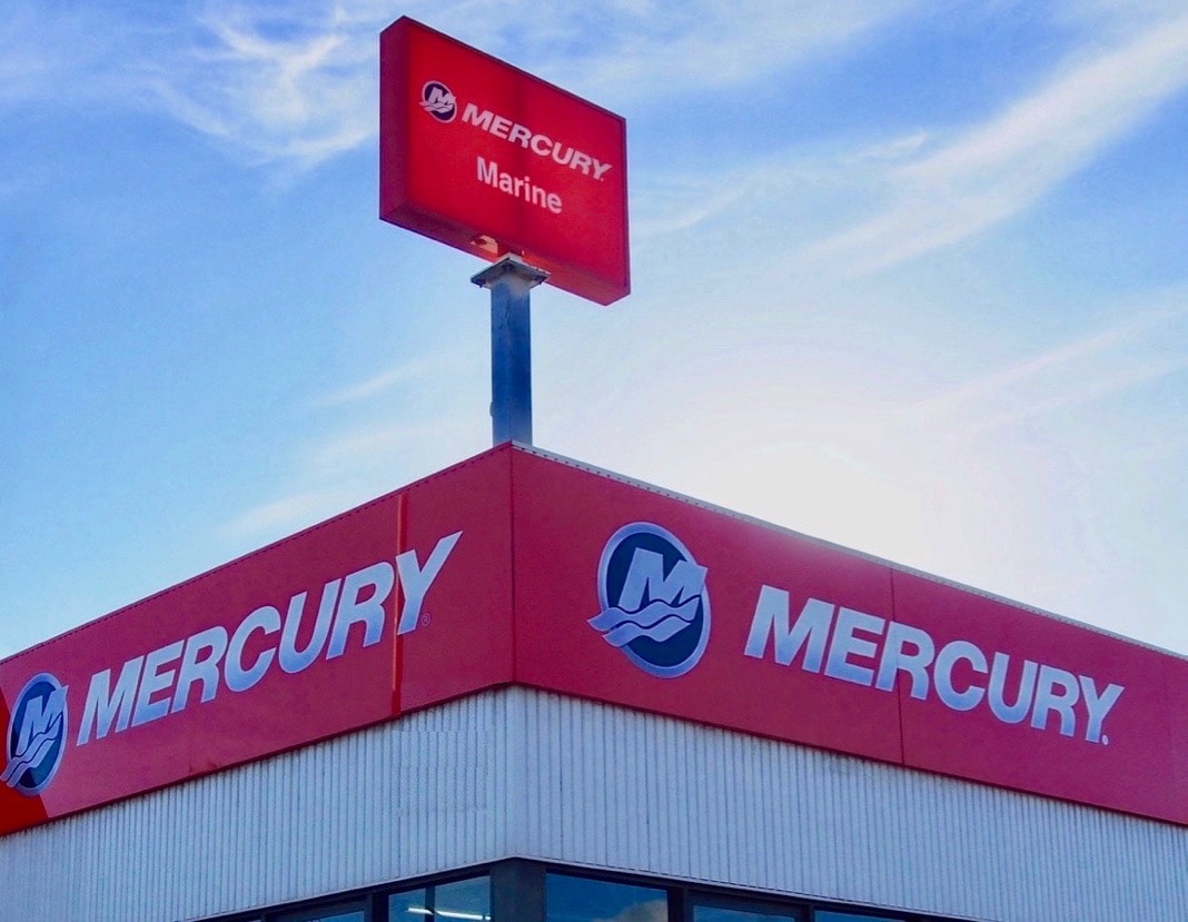 Mercury Marine Logo and Signs