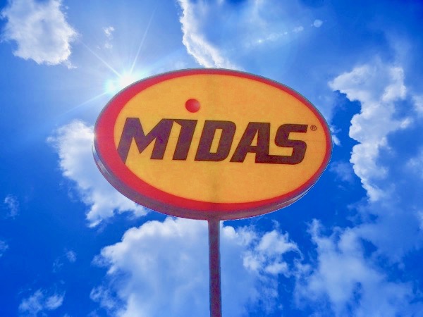 Midas Logo Sign Greek Mythology