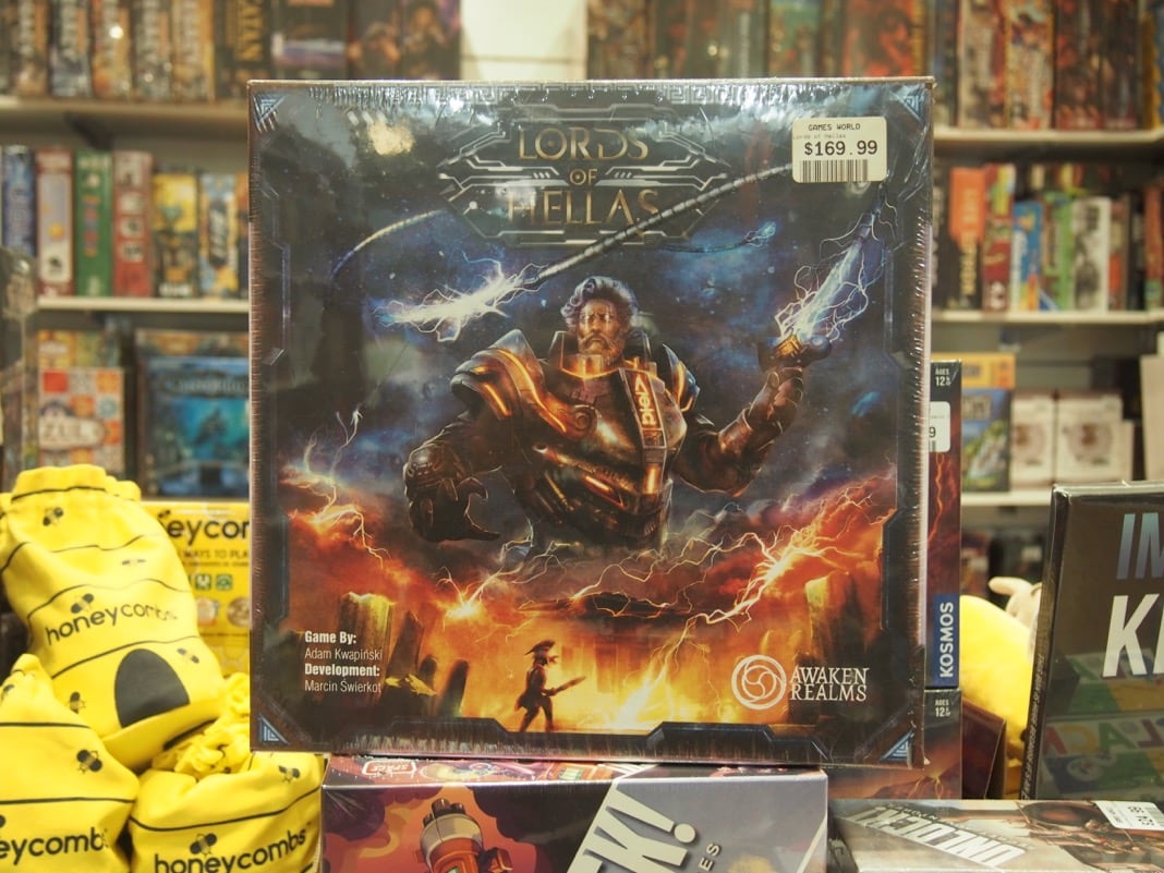Lords of Hellas Board Game
