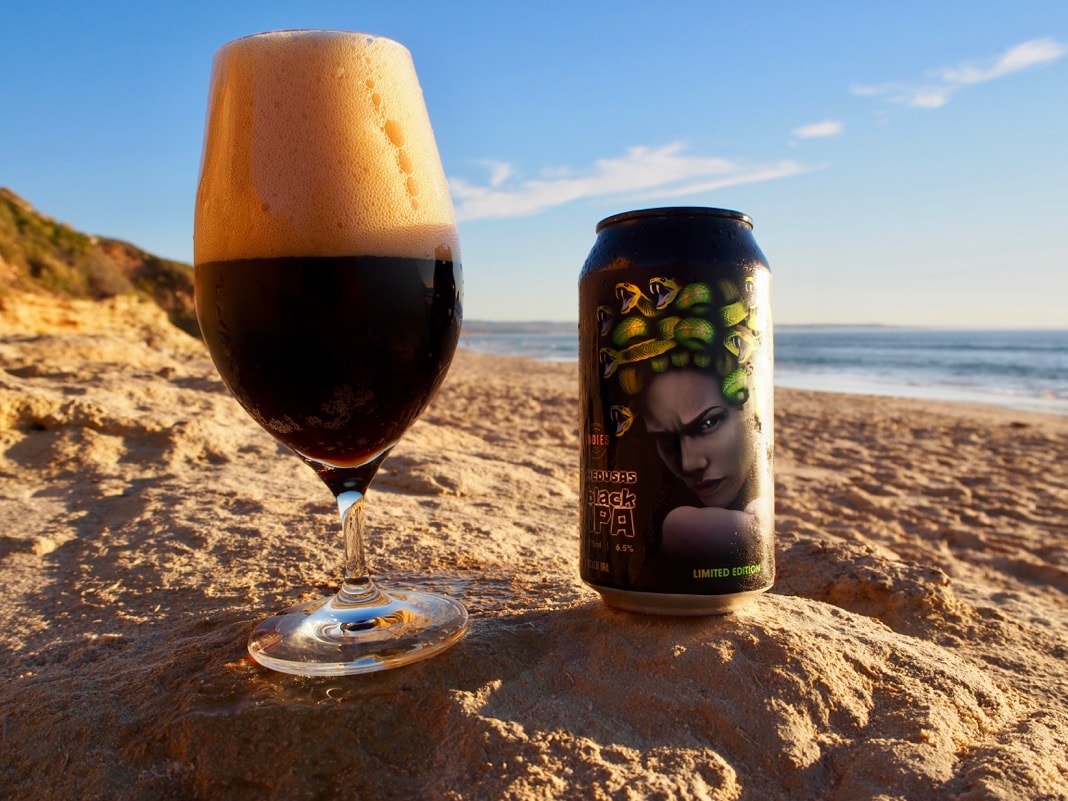 Medusa Black IPA Helios Brewing