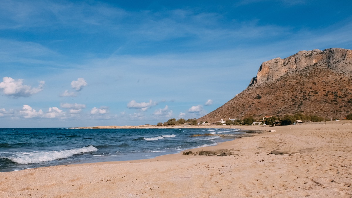 Stavros beach Crete