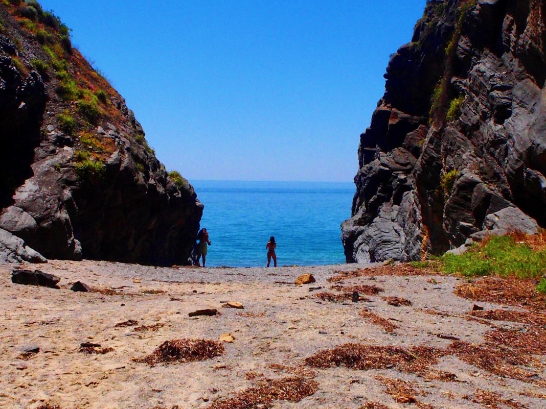 Beach between Cliffs at Rapid Bay