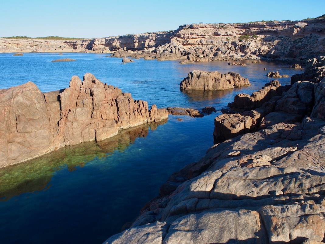 Shell Beach Rock Pool