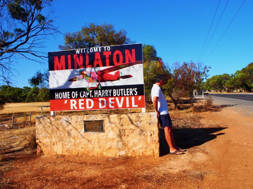 Welcome to Minlaton Sign Yorke Peninsula