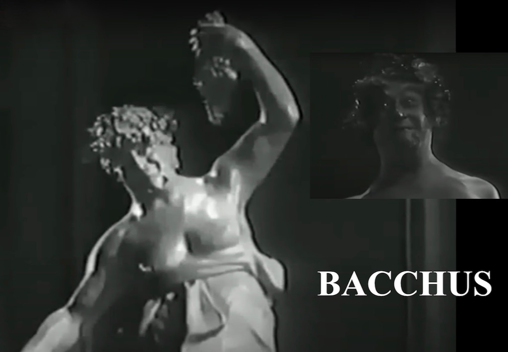 George Hassell as Bacchus Night Life of the Gods
