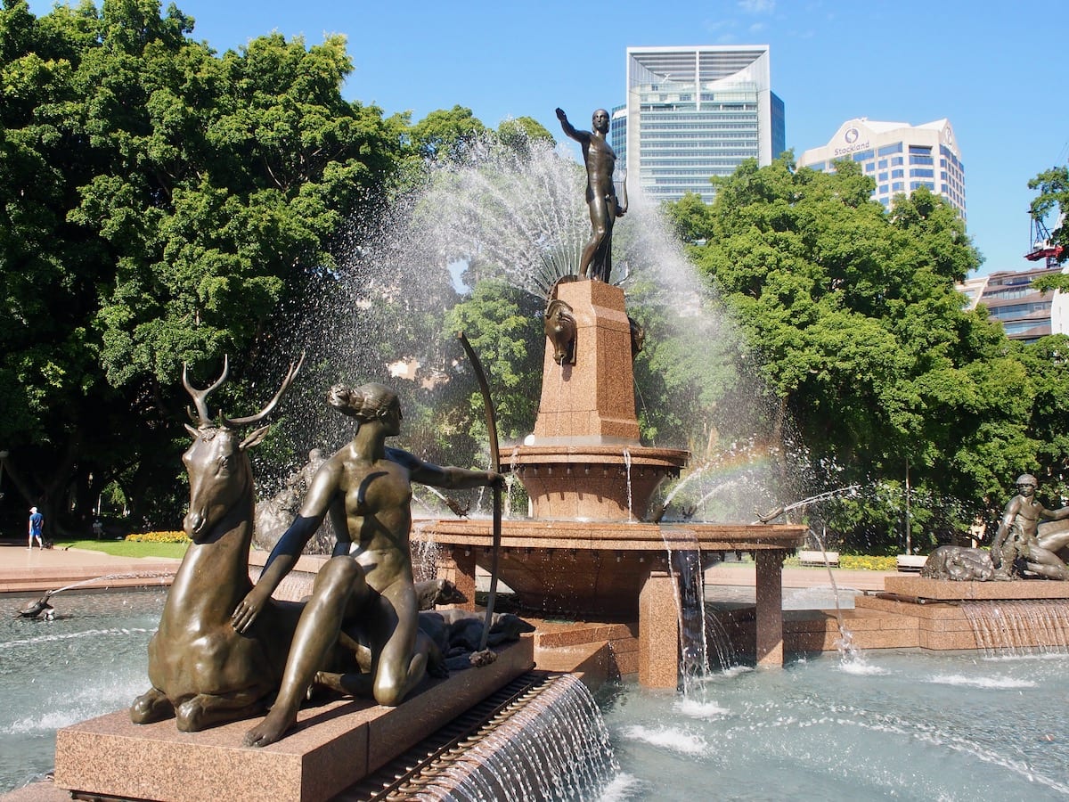 Archibald Memorial Fountain Hyde Park Sydney