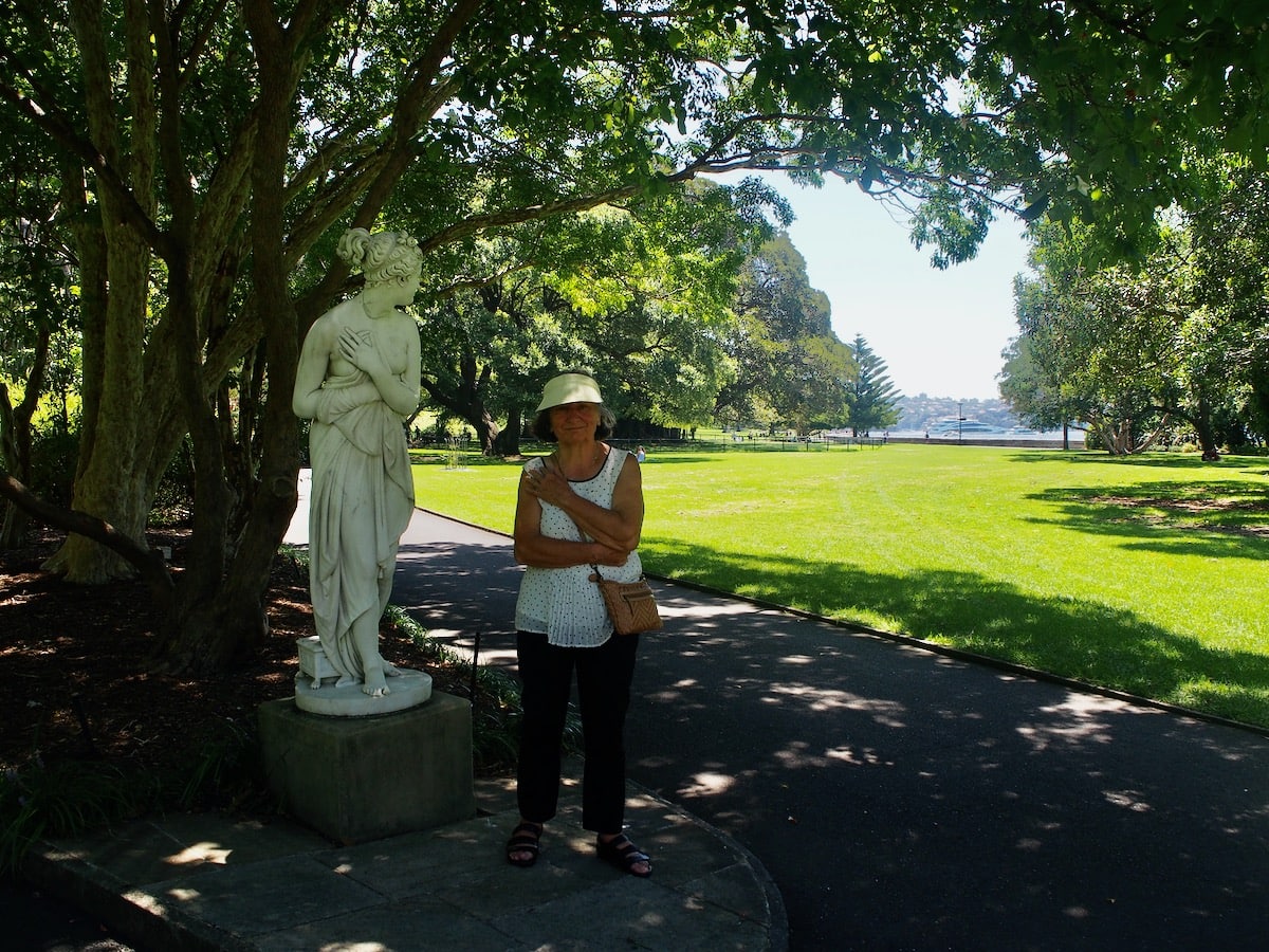 Venus Sculpture Royal Botanic Garden Sydney