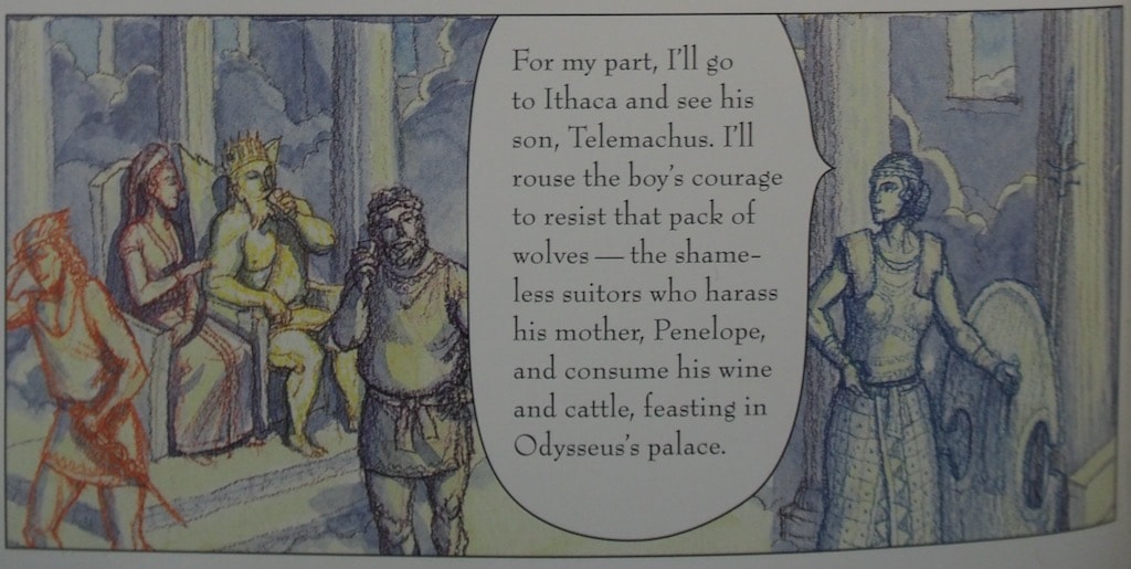 Greek Gods The Odyssey Graphic Novel