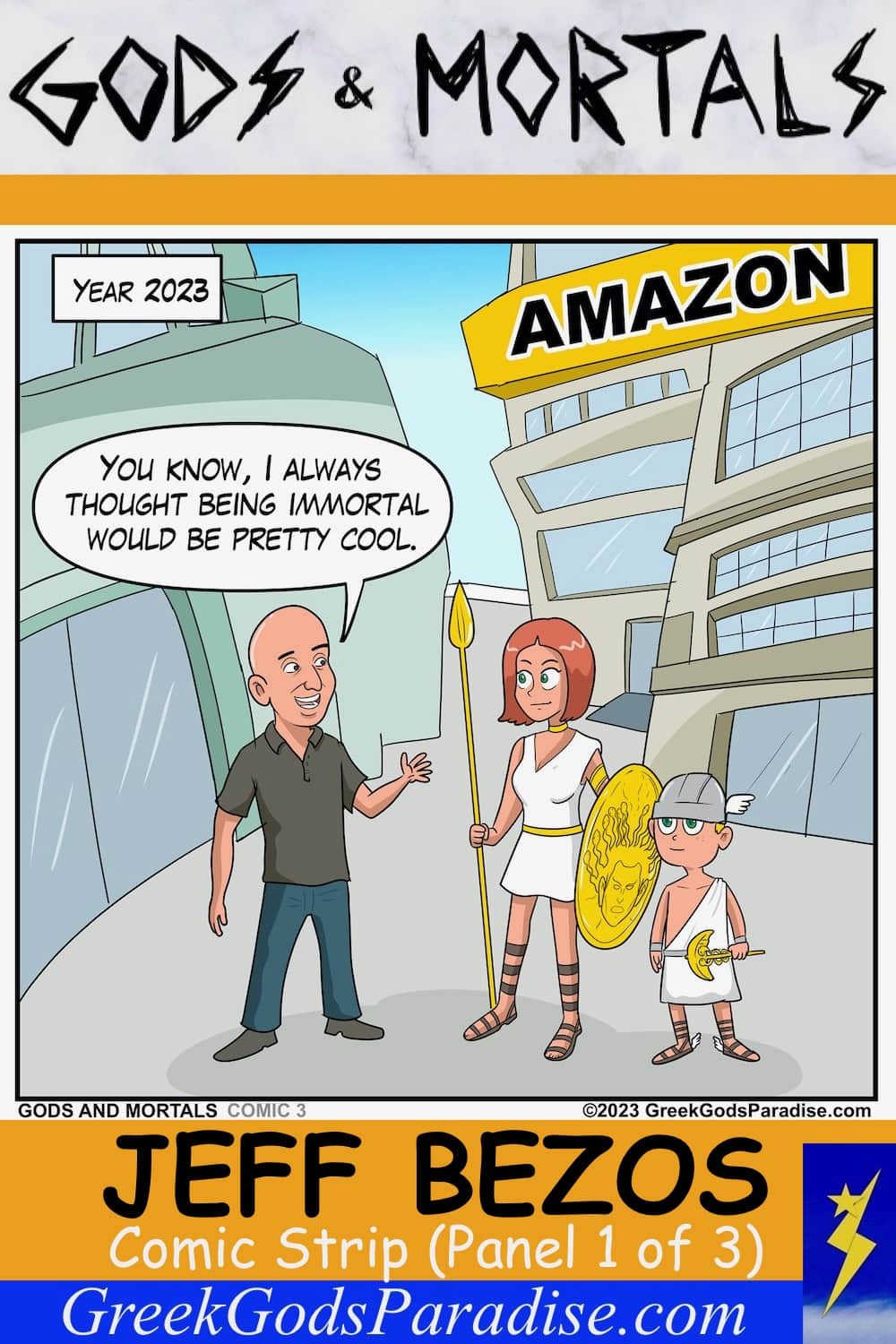 Amazon Jeff Bezos Comic Strip