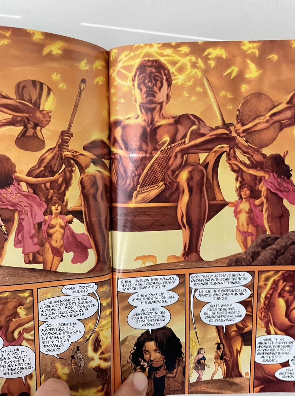 Apollo in Promethea Comic