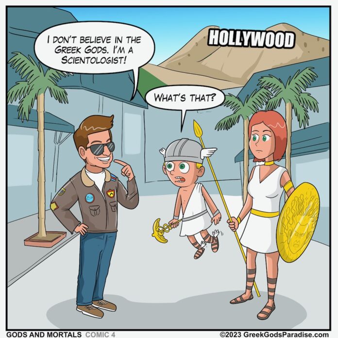 Tom Cruise Comic Scientology Comic