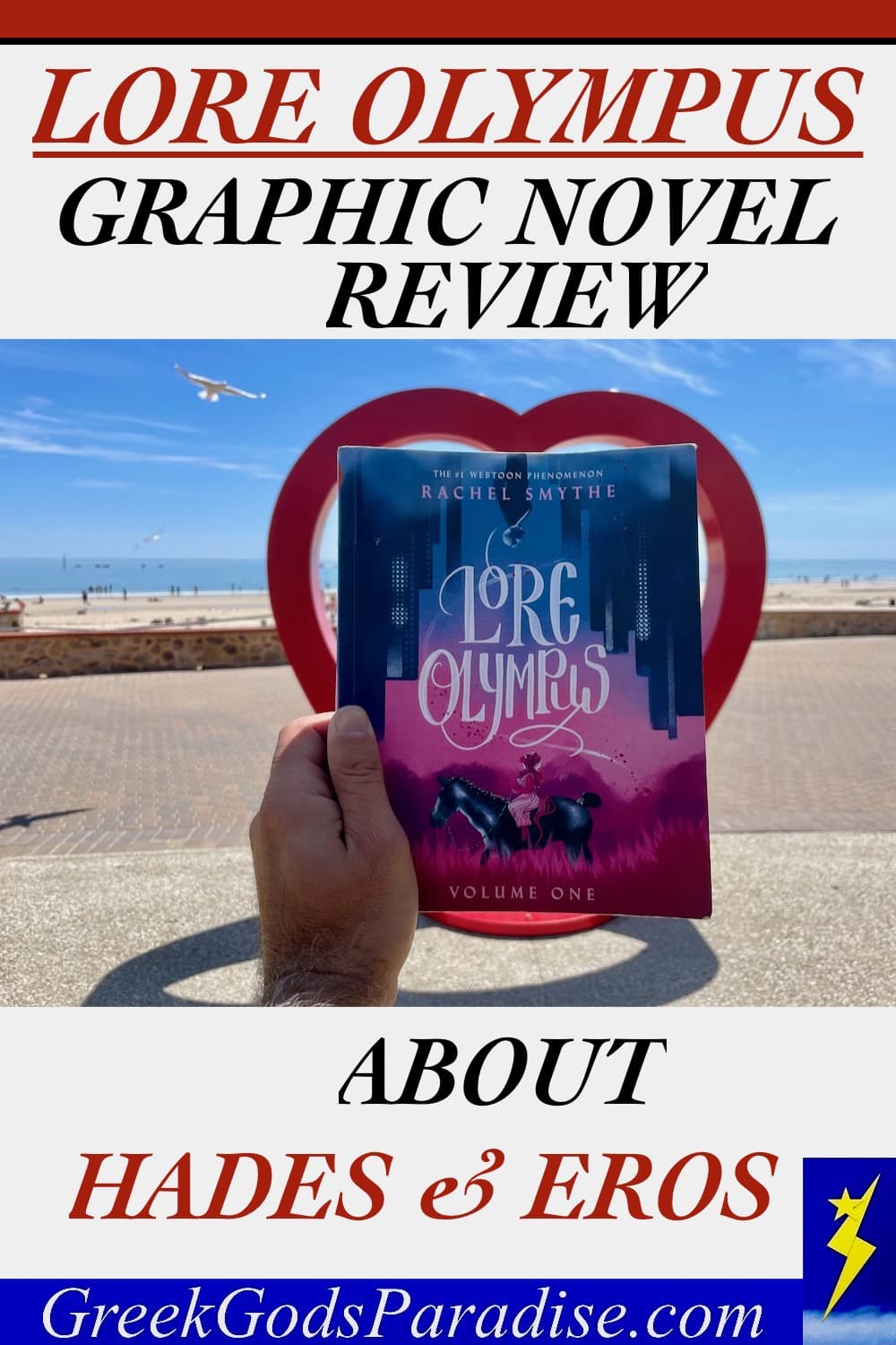 Lore Olympus Graphic Novel Review about Hades and Eros