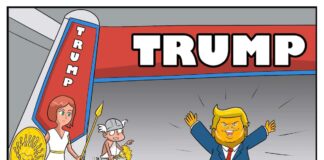 Donald Trump Comic Running for President