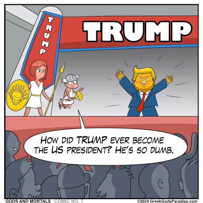 Donald Trump Comic Running for President