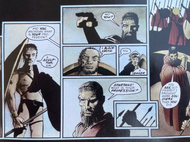 300 by Frank Miller: Spartan Comic Review | Greek Gods Paradise