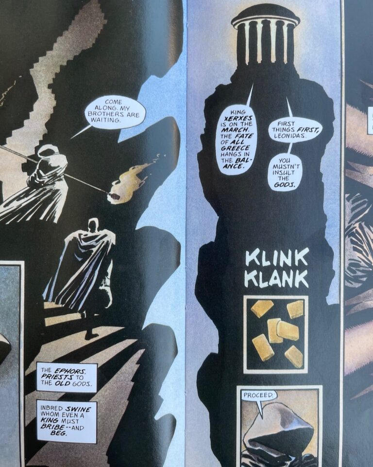 300 by Frank Miller: Spartan Comic Review | Greek Gods Paradise