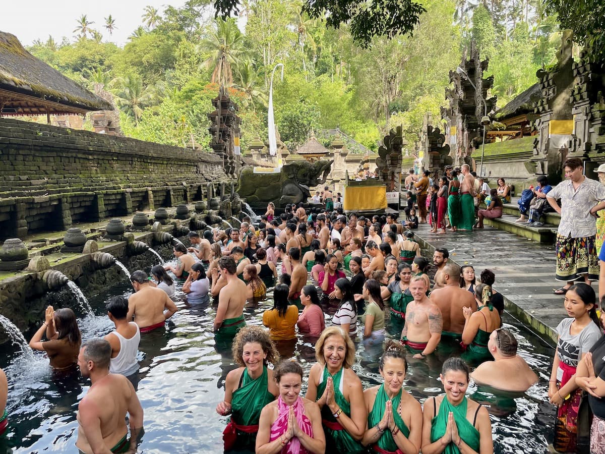 Tirta Empul Temple Hindu Balinese Water Temple