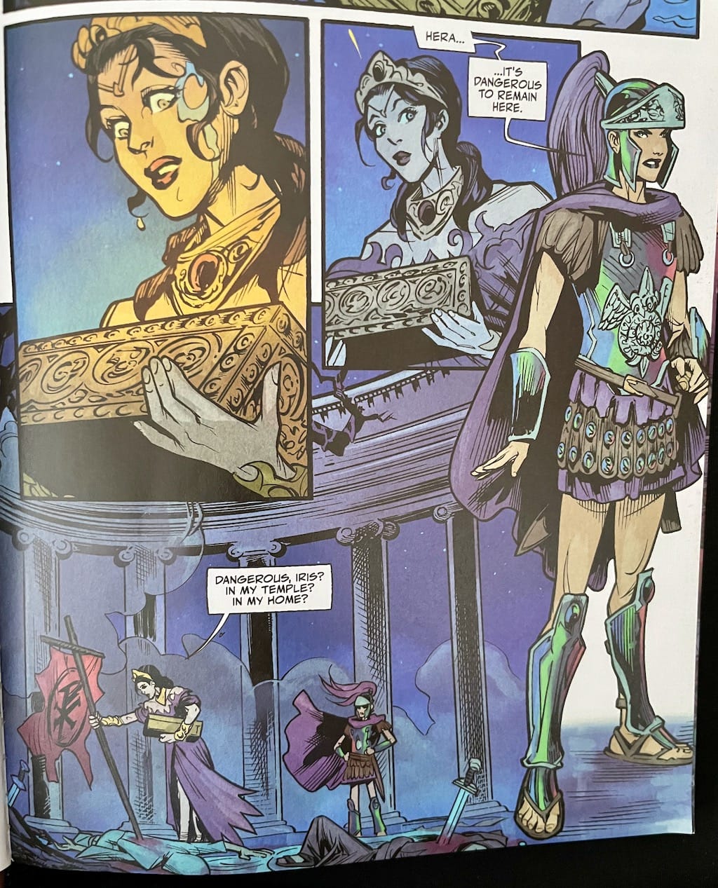 Hera and Iris in Eternus Comic