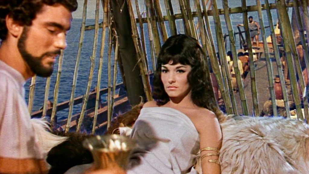 Nancy Kovack as Medea in Jason and the Argonauts