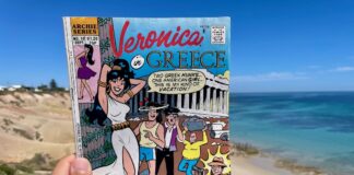 Veronica in Greece Comic from Archie Series