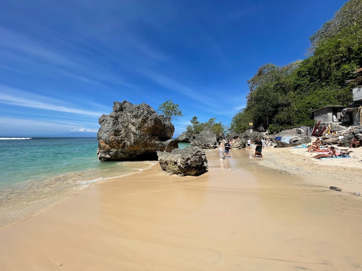 Padang Padang Beach in Bali