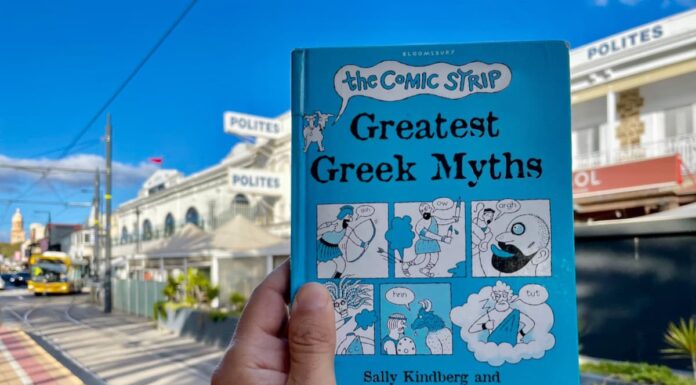 The Comic Strip Greatest Greek Myths by Sally Kindberg and Tracey Turner