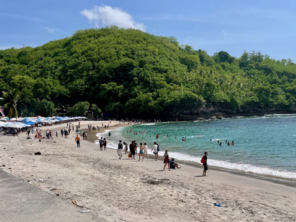 Crystal Bay Beach at Nusa Penida