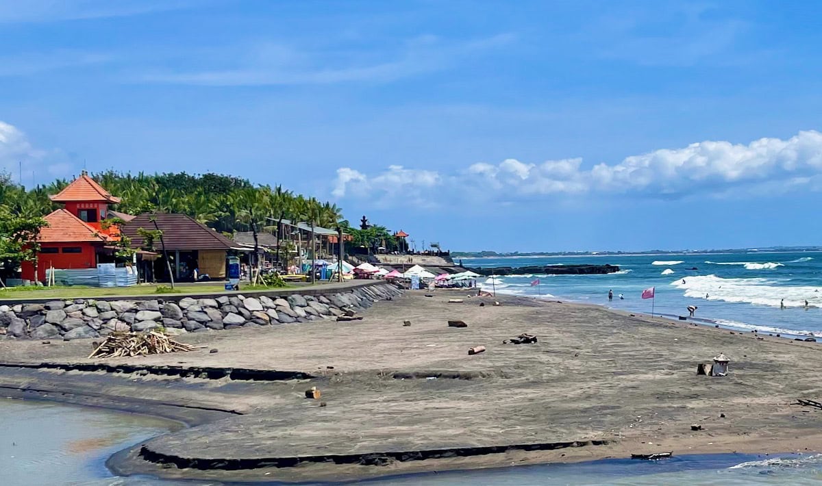 Echo Beach View from Pererenan Beach Side