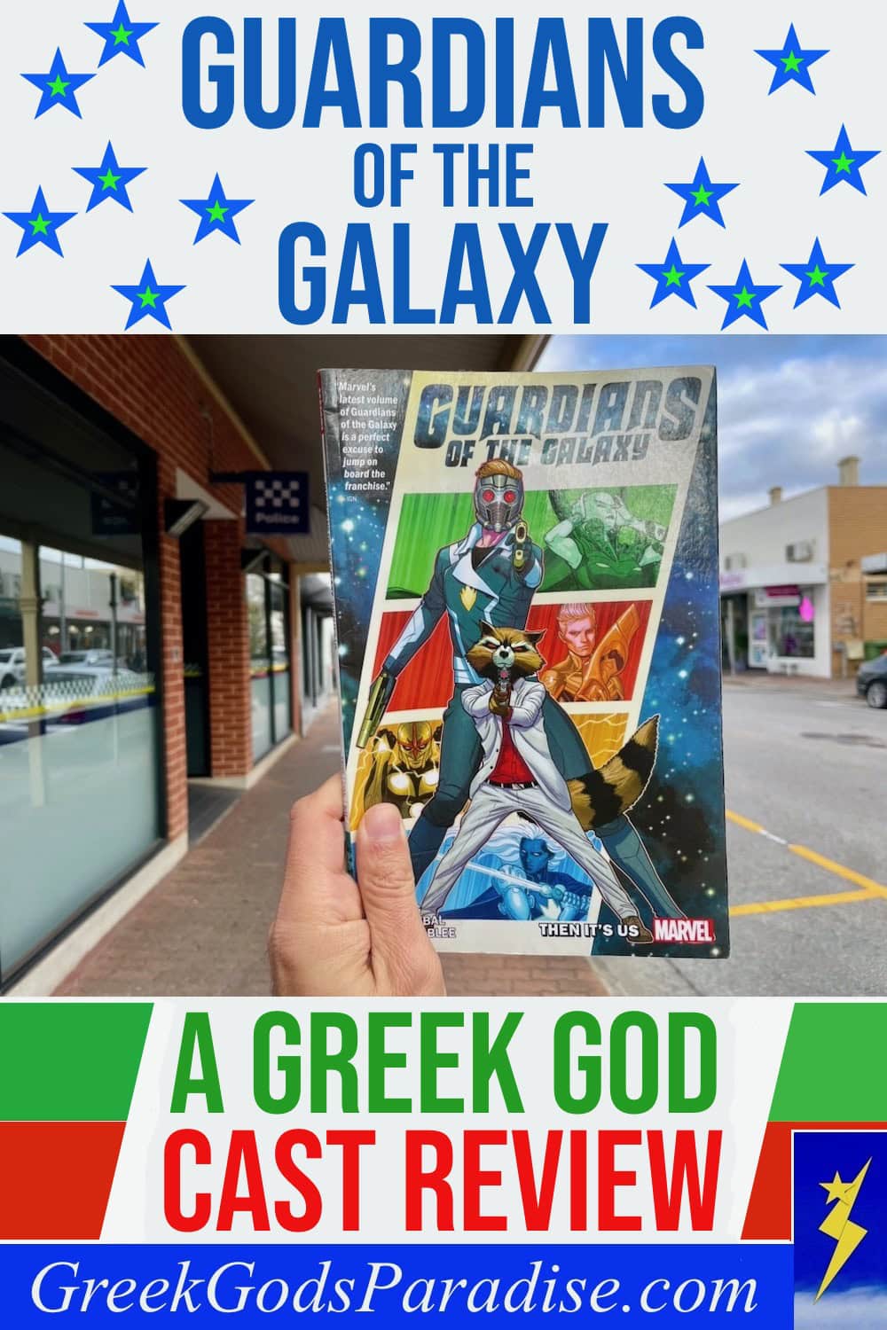 Guardians of the Galaxy A Greek God Cast Review