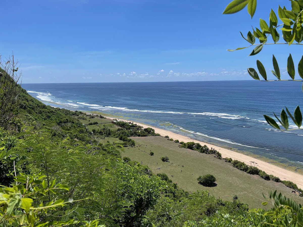 Nyang Nyang Beach in Bali Indonesia