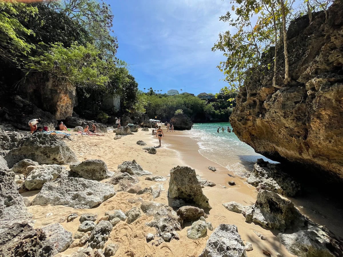 Padang Padang Beach the Best Swimming Beach in Bali