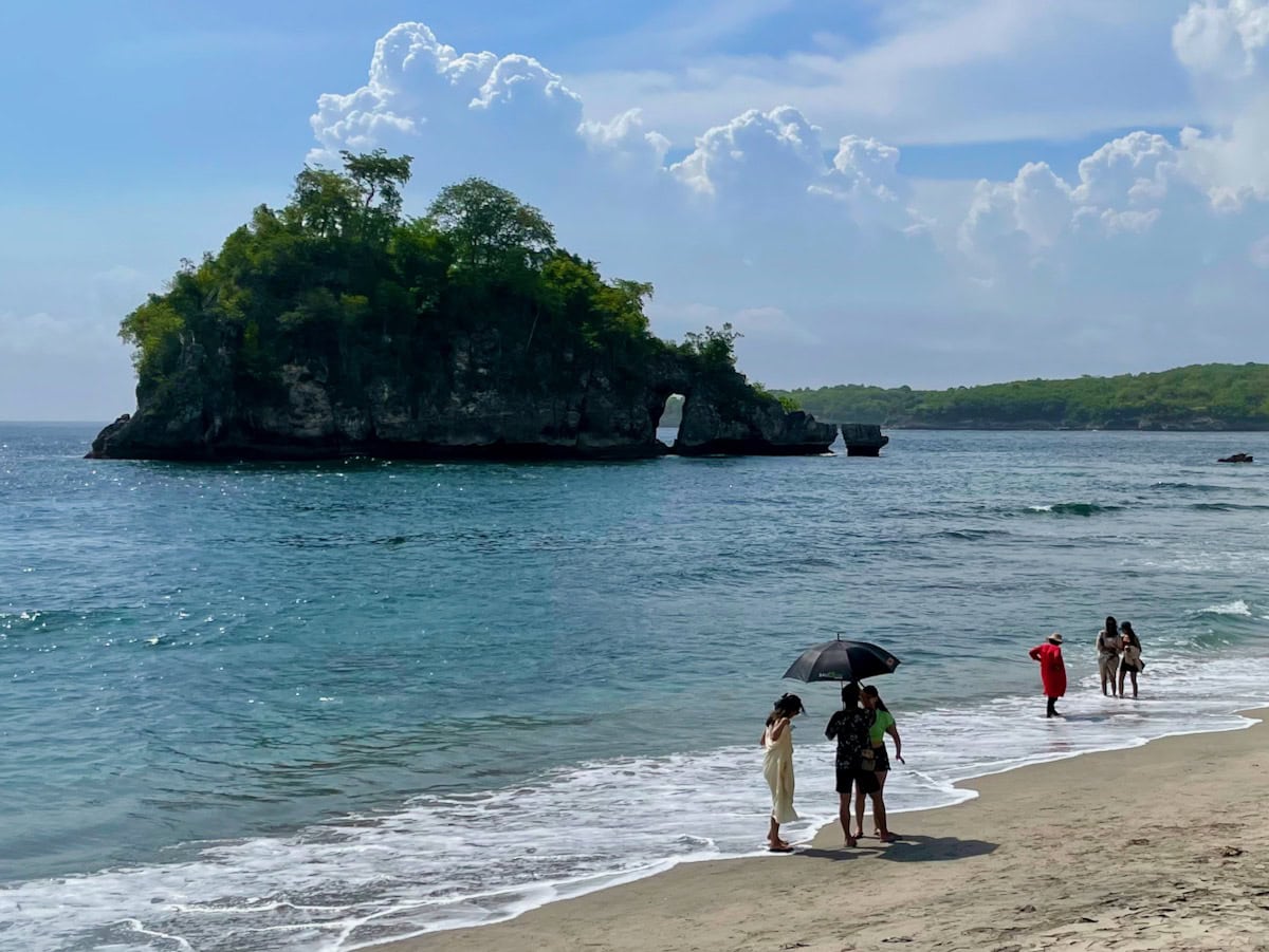 Small island close to Crystal Bay