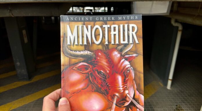 Minotaur Graphic Novel Ancient Greek Myths