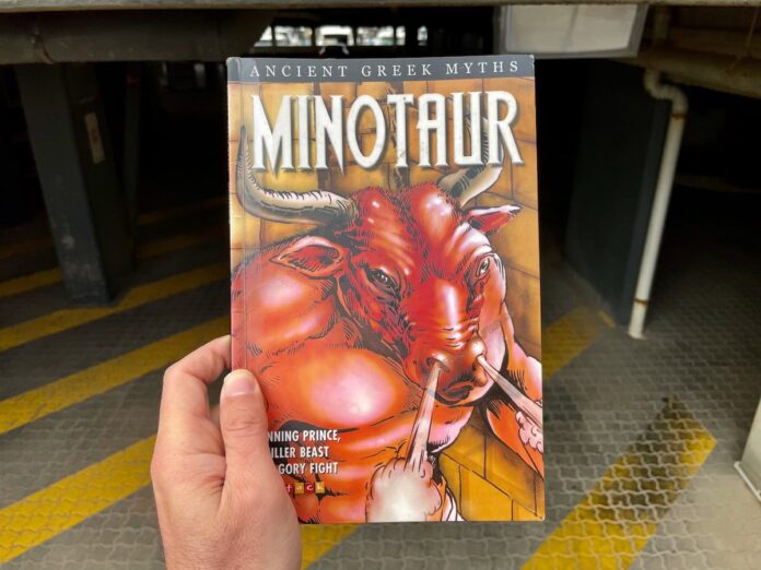 Minotaur Graphic Novel Ancient Greek Myths