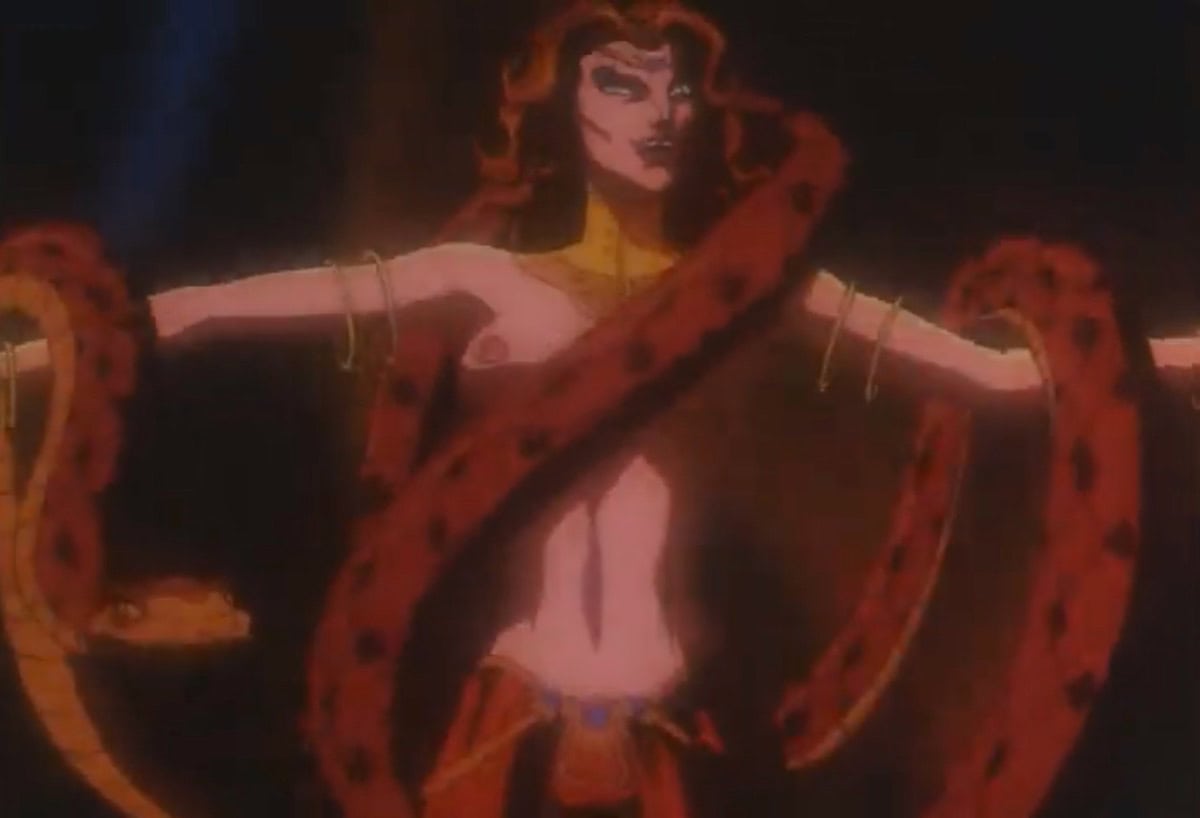 Olympias at Secret Ceremony in Reign the Conqueror Anime