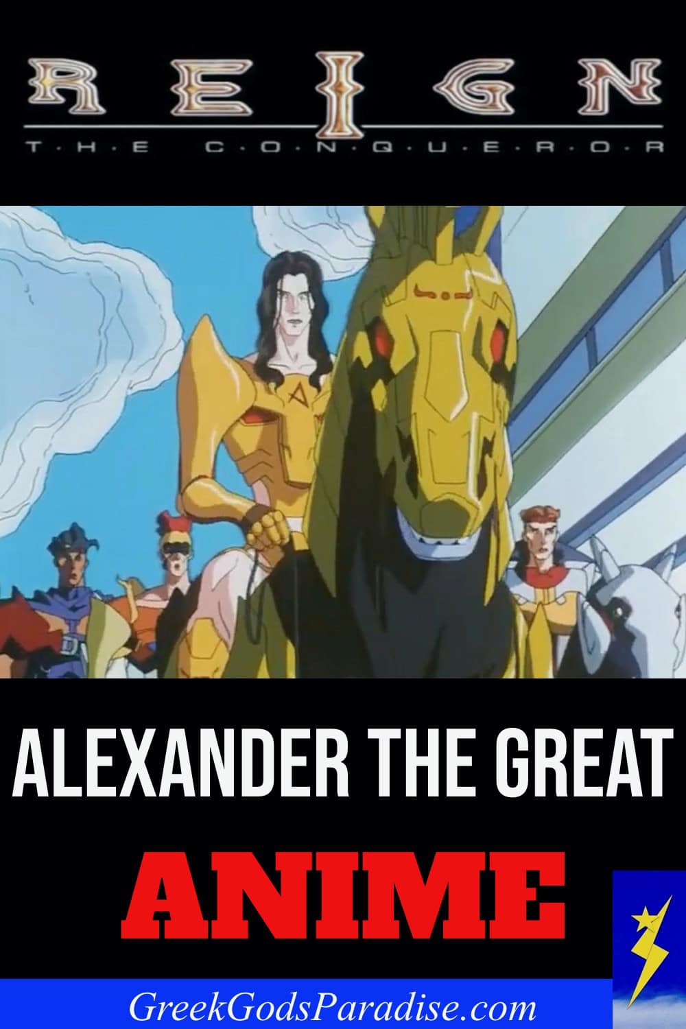 Reign the Conqueror Alexander the Great Anime Review Cover